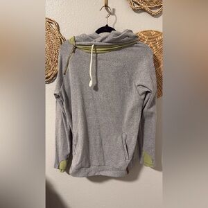 Gray and Green women’s Sweater